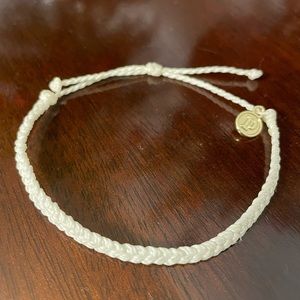 Pura Vida white mini braided bracelet